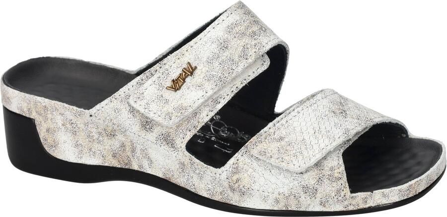 Vital -Dames dierprint slippers & muiltjes