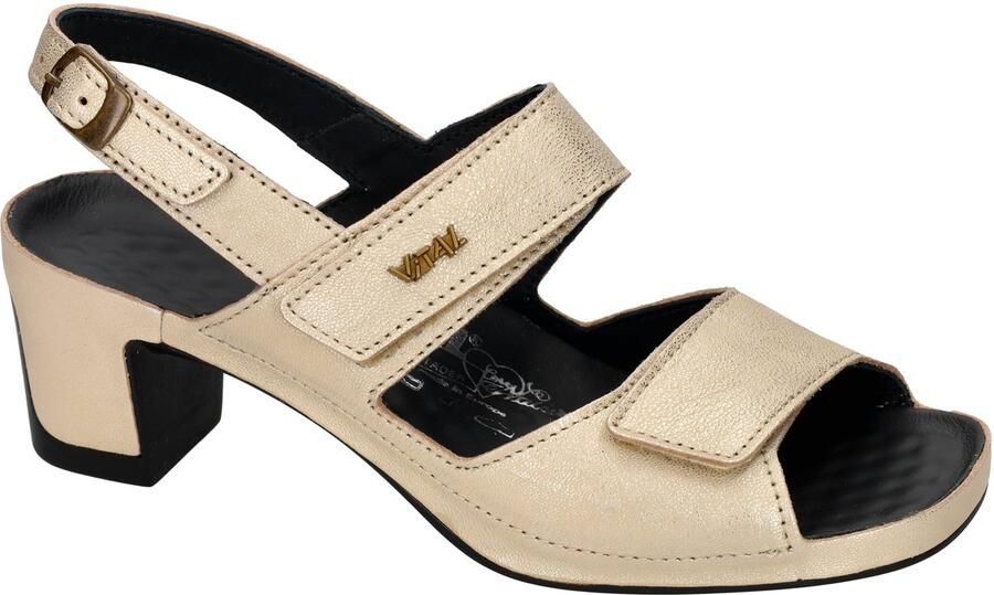 Vital -Dames goud sandalen