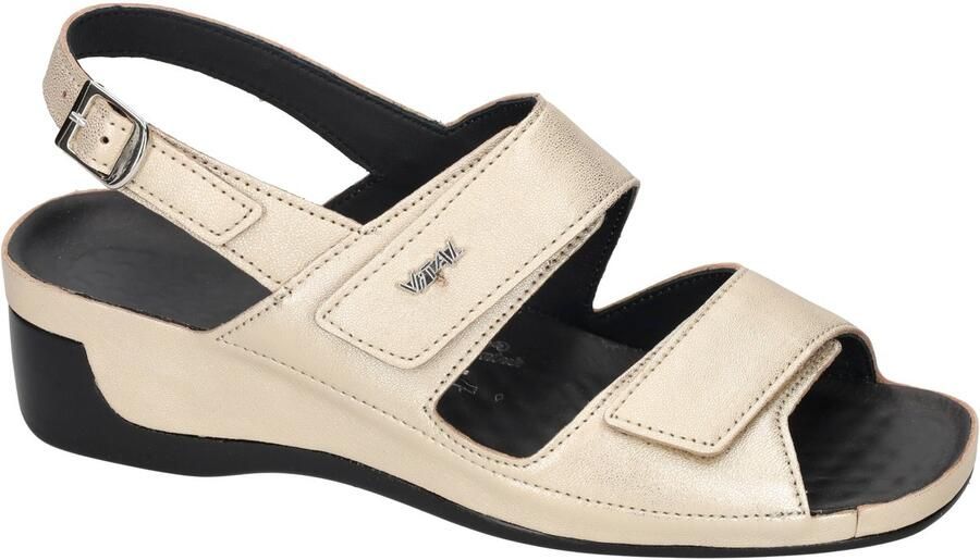 Vital -Dames goud sandalen