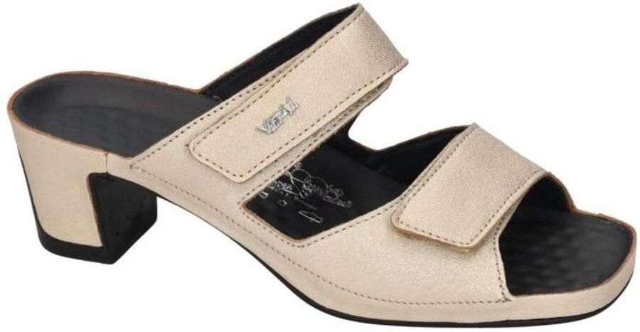 Vital -Dames goud slippers & muiltjes