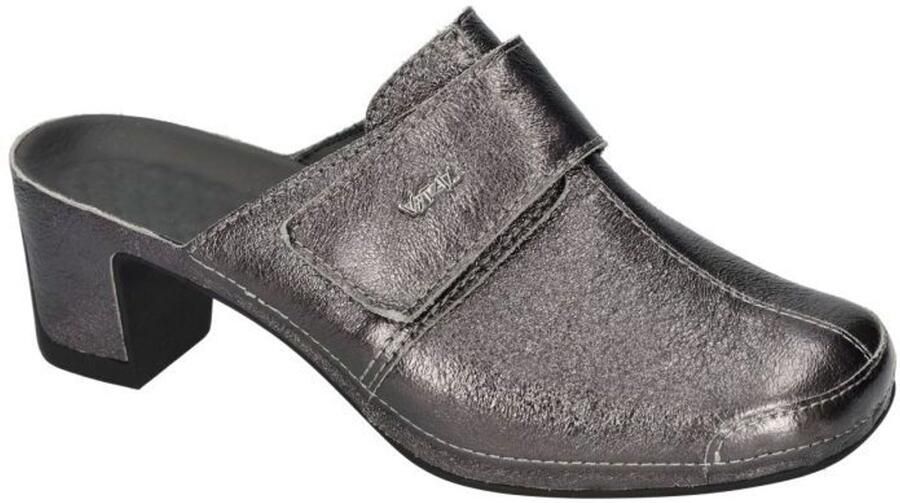Vital -Dames grijs donker slippers & muiltjes