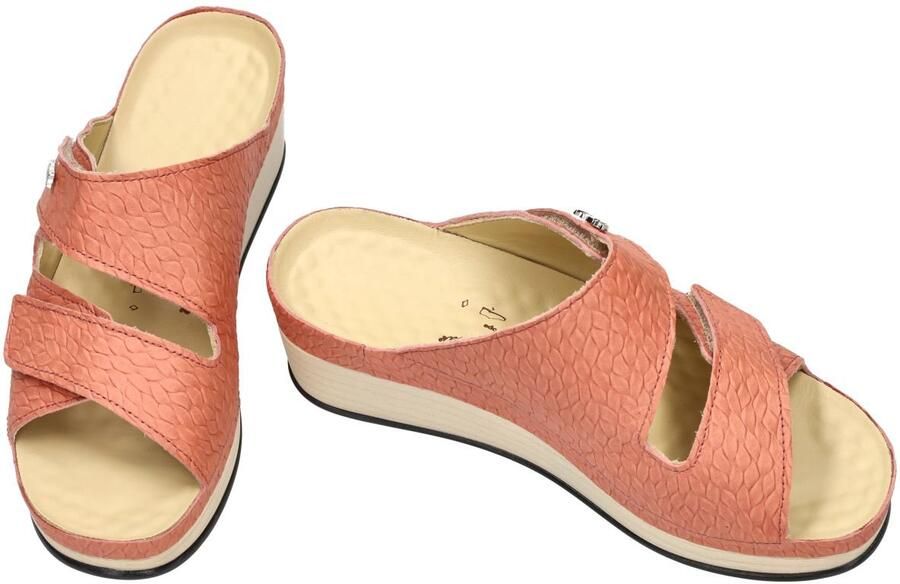 Vital -Dames oud roze slippers & muiltjes