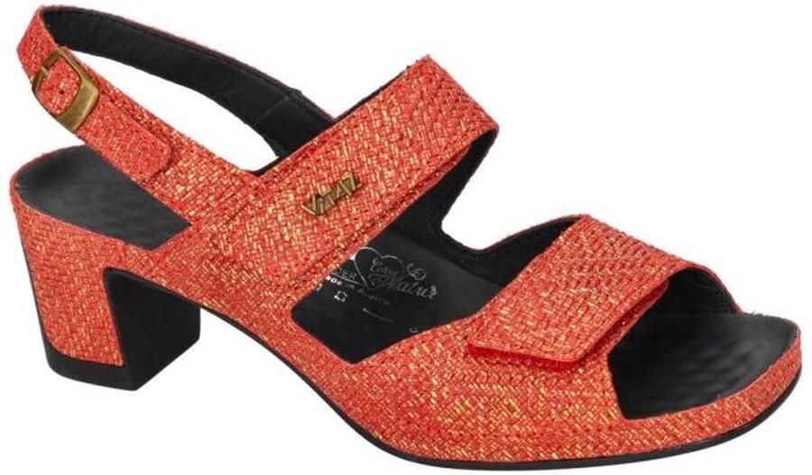 Vital -Dames rood sandalen - Foto 1