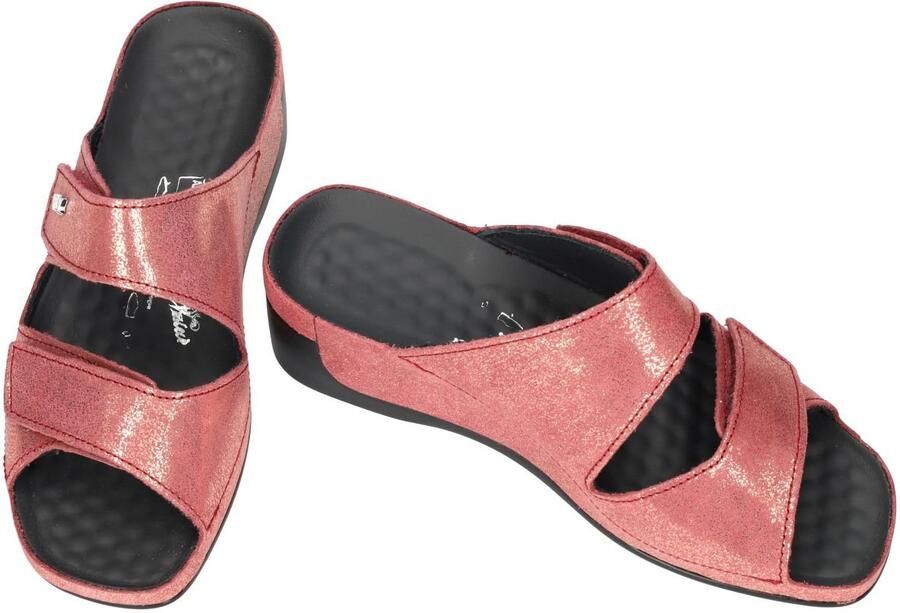 Vital -Dames roze donker slippers & muiltjes - Foto 2