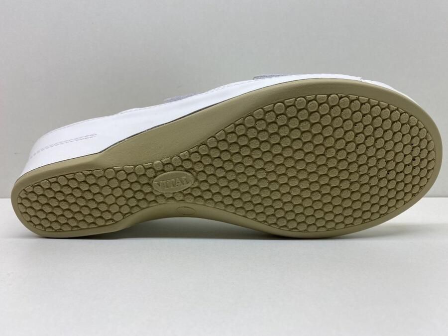 Vital -Dames slipper Eva-Nappa Weiss 12541 slipper muiltje wit