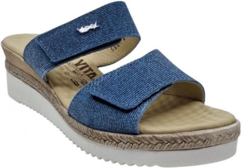 Vital Muiltjes olivia jeans blau muiltje