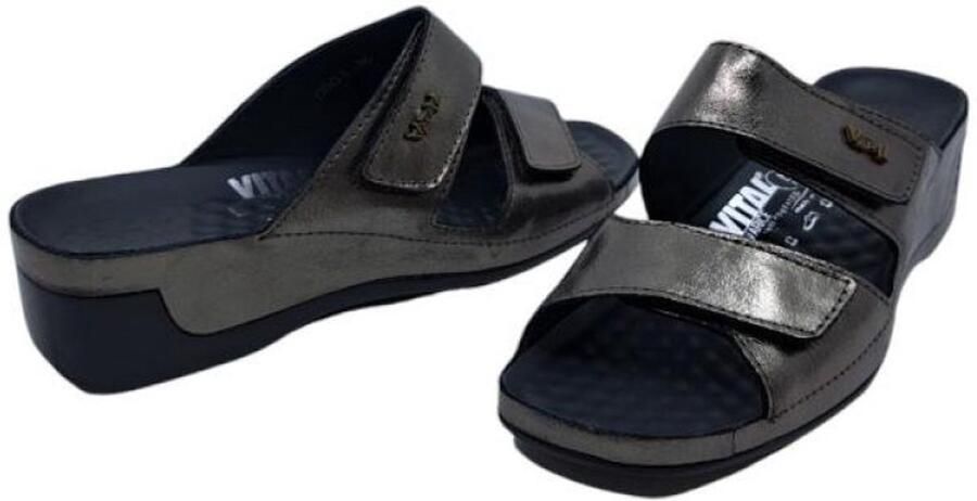 Vital Slippers tina metallic moro slipper