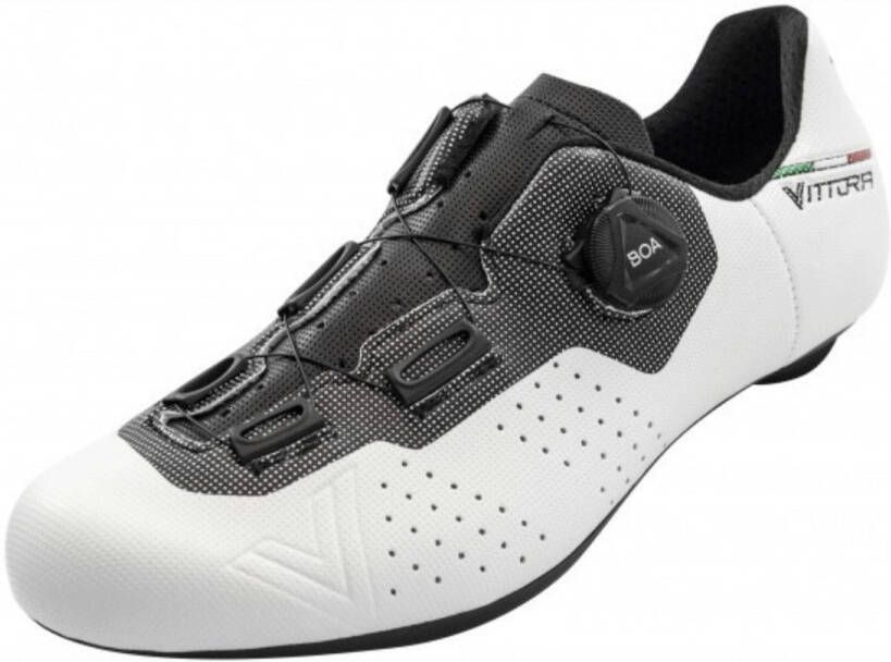 Vittoria Alise White Black Racefiets schoenen