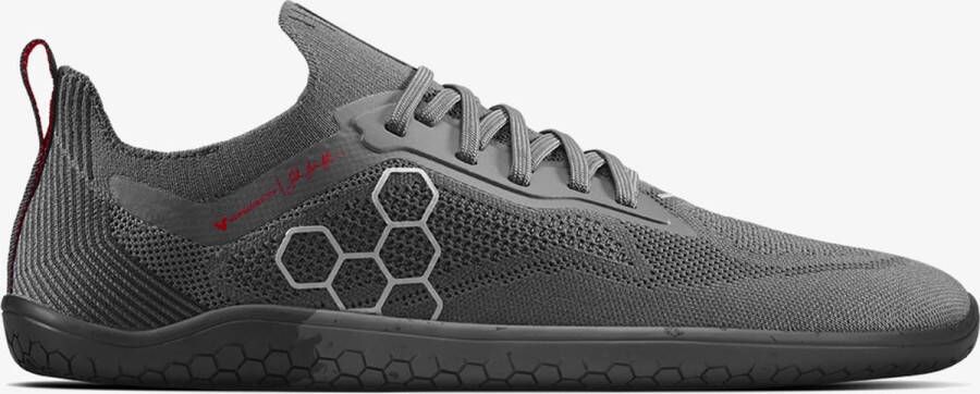 Vivobarefoot Primus Lite Knit JJF Obsidian Mannen Barefoot Schoenen