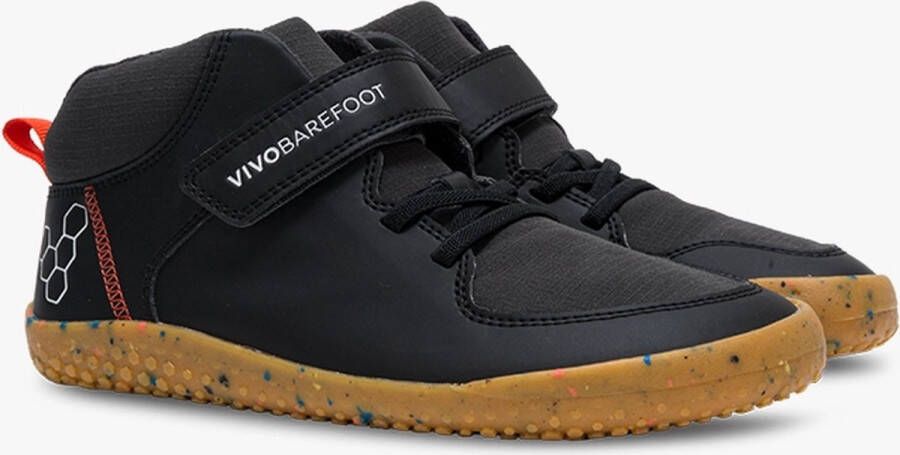 Vivobarefoot Primus Ludo Hi Pre-school Obsidian Barefoot Kinderschoenen