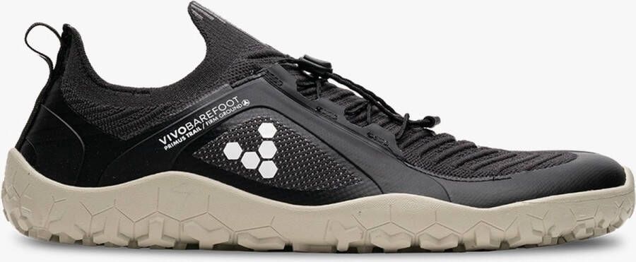 Vivobarefoot Primus Trail Knit FG Mens Obsidian Limestone
