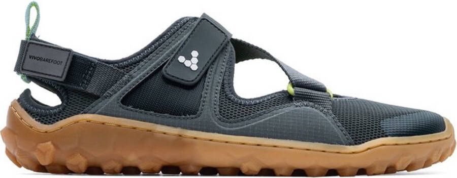 Vivobarefoot Tracker Sandal Mens Charcoal Gum