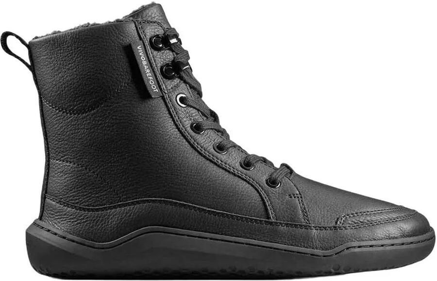 Vivobarefoot Gobi Warmlined Barefoot Laarzen Zwart Vrouw