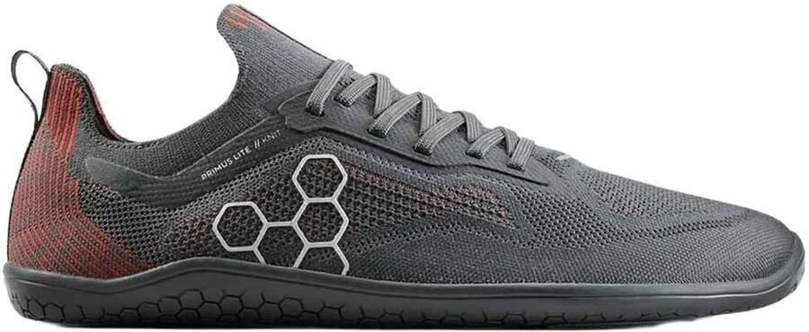Vivobarefoot Primus Lite Knit Barefoot Schoenen Grijs Man