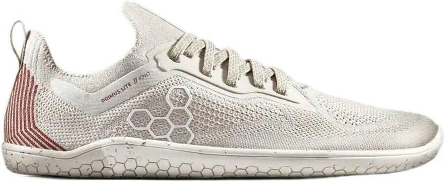 Vivobarefoot Primus Lite Knit Barefoot Schoenen Wit Vrouw
