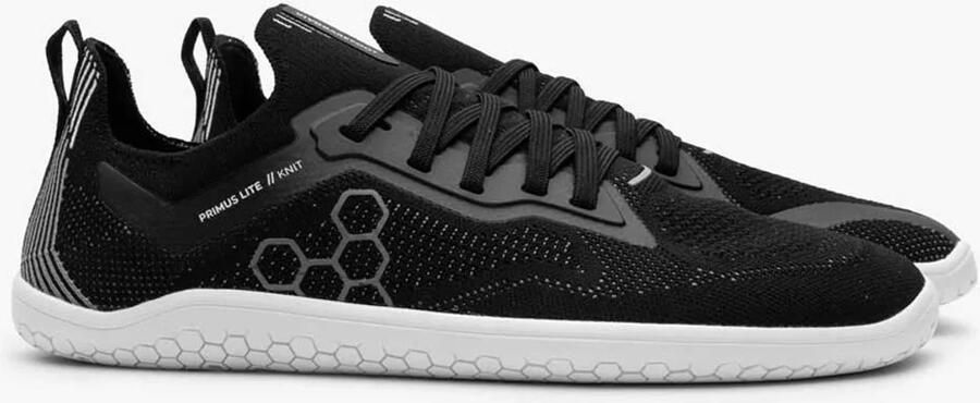 Vivobarefoot Primus Lite Knit Barefoot Schoenen Zwart Vrouw