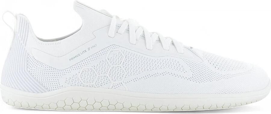 Vivobarefoot Primus Lite Knit M Heren Barfußschuhe Minimalistische Schoenen Wit