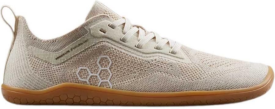 Vivobarefoot Primus Lite Knit Natural Barefoot Schoenen Beige Man