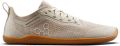 Vivobarefoot Primus Lite Knit Natural Barefoot Schoenen Beige Vrouw - Wit