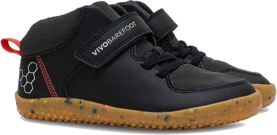 Vivobarefoot Primus Ludo Hi Barefoot Kids Schoenen Zwart Kinderen