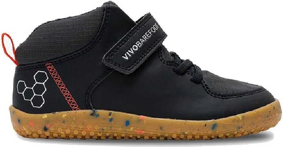 Vivobarefoot Primus Ludo Hi Barefoot Preschool Schoenen Zwart Kinderen