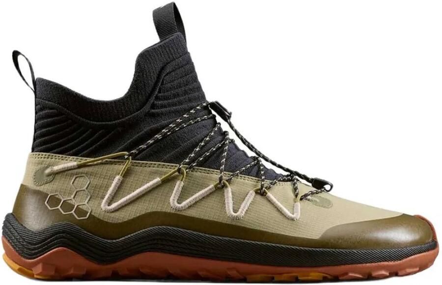 Vivobarefoot Primus Trail Flow Mid Barefoot Trailschoenen Groen Man