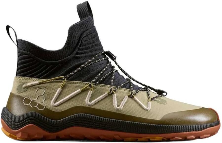 Vivobarefoot Primus Trail Flow Mid Barefoot Trailschoenen Groen Man