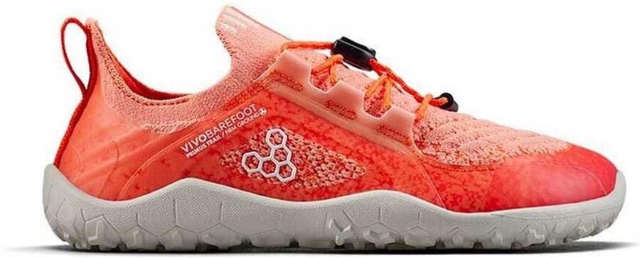 Vivobarefoot Primus Trail Knit Fg Barefoot Kids Trailschoenen Oranje