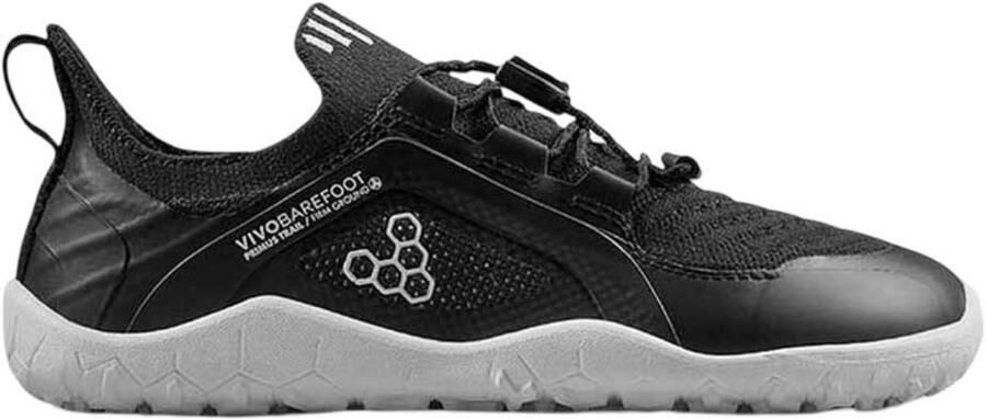 Vivobarefoot Primus Trail Knit Fg Barefoot Preschool Trailschoenen Zwart