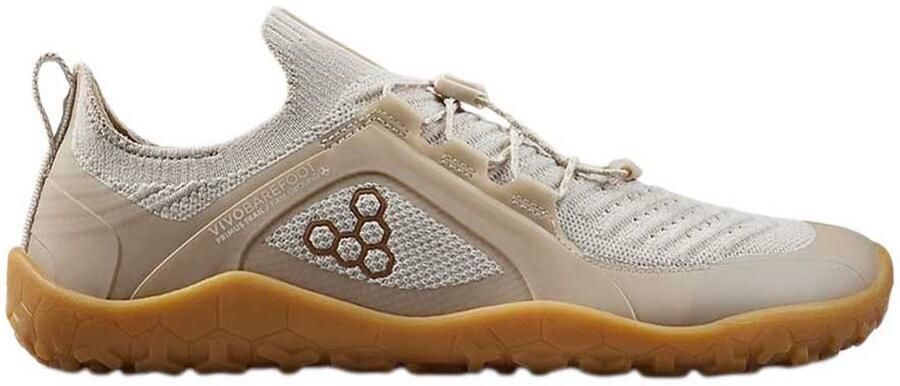 Vivobarefoot Primus Trail Knit Fg Barefoot Trailschoenen Grijs Man