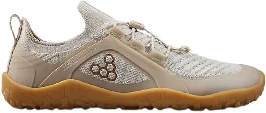 Vivobarefoot Primus Trail Knit Fg Barefoot Trailschoenen Grijs Man