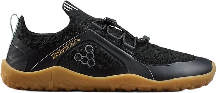 Vivobarefoot Primus Trail Knit Fg Barefoot Trailschoenen Zwart Vrouw