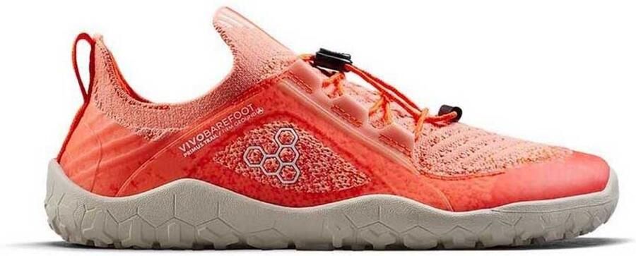 Vivobarefoot Primus Trial Knit Fg Barefoot Trailschoenen Oranje