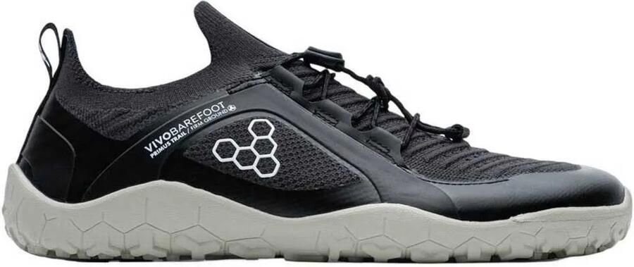 Vivobarefoot Primus Trial Knit Fg Barefoot Trailschoenen Zwart Vrouw