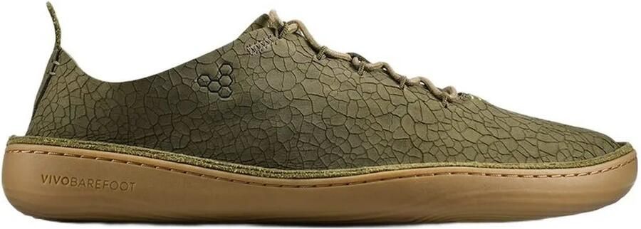 Vivobarefoot Sensus Moc Lace Up Leather Barefoot Schoenen Groen Man