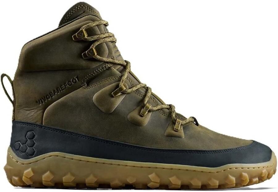 Vivobarefoot Tracker Leather At Barefoot Wandelschoenen Groen Man