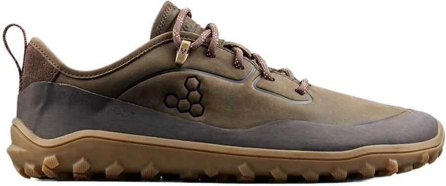 Vivobarefoot Tracker Leather At Low Barefoot Wandelschoenen Bruin Vrouw