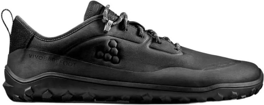 Vivobarefoot Tracker Leather At Low Barefoot Wandelschoenen Zwart Man