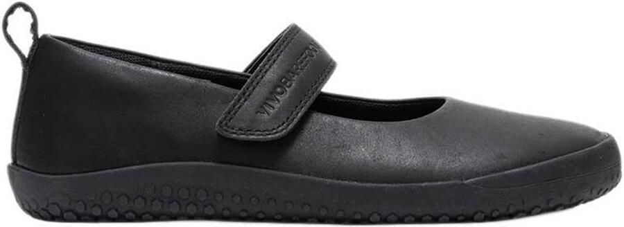 Vivobarefoot Wyn School Barefoot Ballerina´s Zwart Meisjes
