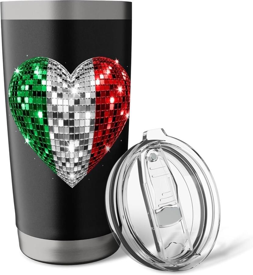 Vlag disco hart voor fans