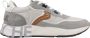 Voile blanche Grijze Sneakers met Opvallend Ontwerp Multicolor Heren - Thumbnail 1