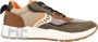 Voile blanche Groene Sneakers van Suède en Technische Stof Groen Heren - Thumbnail 1