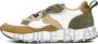 VOILE BLANCHE Lage Sneakers Heren Club01 Maat: 40 Materiaal: Leer Kleur: Beige - Thumbnail 1
