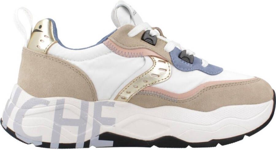 VOILE BLANCHE Lage Sneakers Dames Club105 Maat: 40 Materiaal: Suède Kleur: Wit