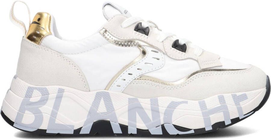 VOILE BLANCHE Lage Sneakers Dames Club105 Maat: 35 Materiaal: Suède Kleur: Wit