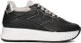 VOILE BLANCHE Lage Sneakers Dames Lana Fresh Maat: 37 Materiaal: Leer Kleur: Zwart - Thumbnail 1