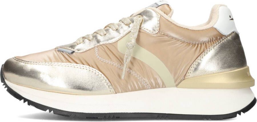 VOILE BLANCHE Lage Sneakers Dames Qwark Easy Sf Woman Maat: 35 Kleur: Goud
