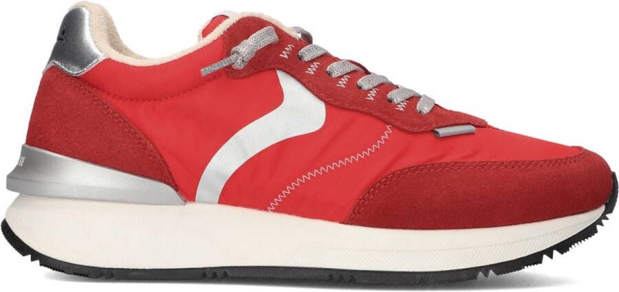 VOILE BLANCHE Lage Sneakers Dames Qwark Easy Sf Woman Maat: 40 Materiaal: Textiel Kleur: Rood