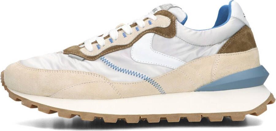 Voile blanche Suede and technical fabric sneakers Qwark Hype MAN Beige Heren