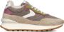 VOILE BLANCHE Lage Sneakers Dames Qwark Hype Maat: 40 Materiaal: Suède Kleur: Bruin - Thumbnail 1